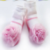 Newborn Baby Girls Cotton Flower Lace Princess Toddler Ruffle Baby Sock