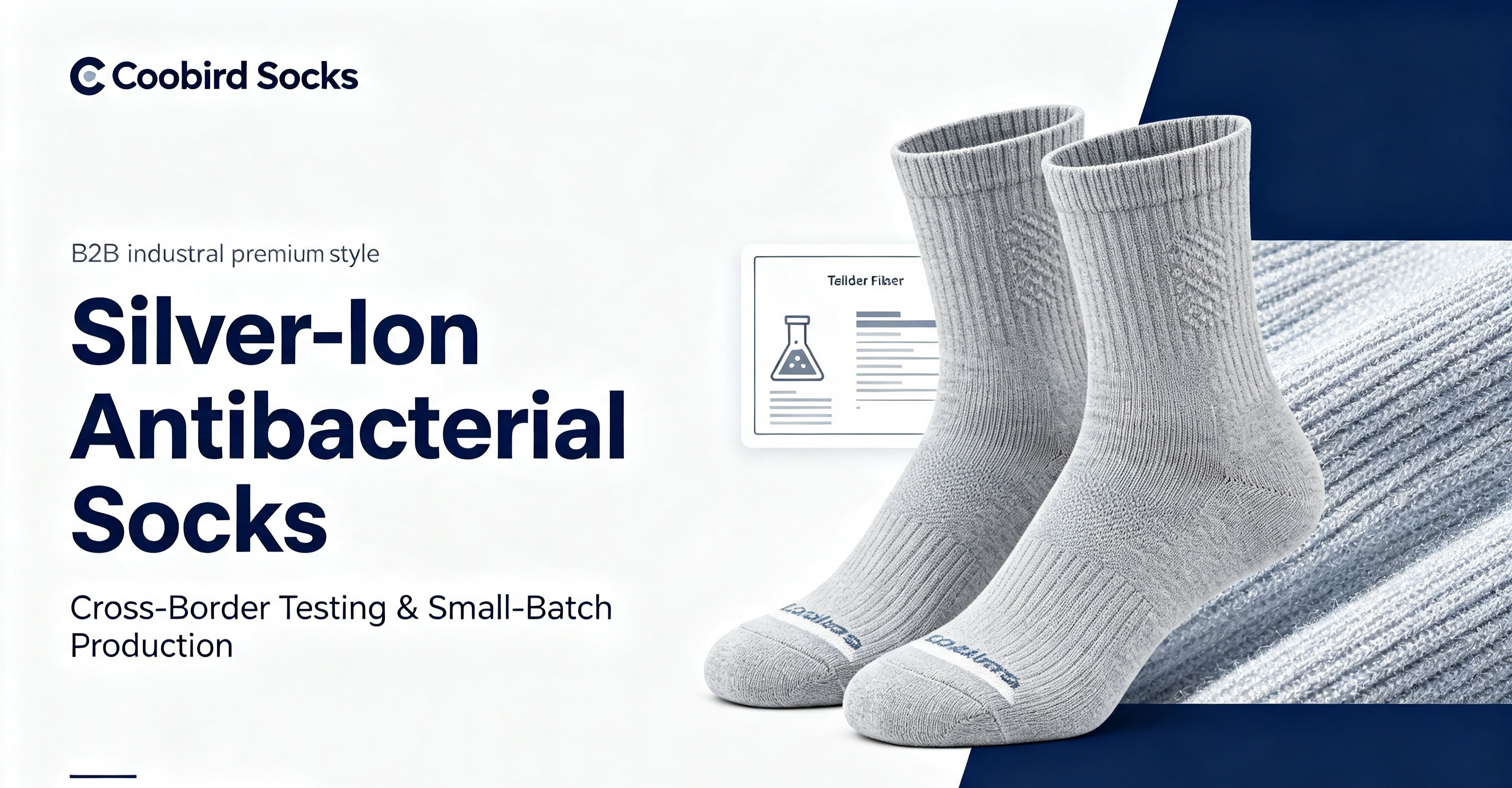 Silver-ion Antibacterial Fiber Socks: Cross-border Testing Standards & Feasibility For Smallbatch Production