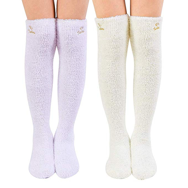 Hot sale factory direct custom sock with logo printed pantyhose pilates socks for