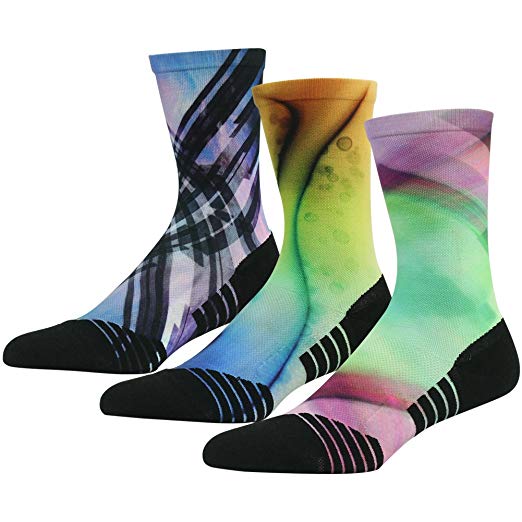 Sock style pattern customization Various kinds colorful high quality striped pattern tube socks