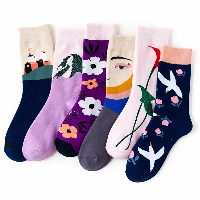 socks Cheap Fashion anime Crew wholesale Cotton Designer Men custom socks