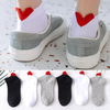 Affordable Option lot White Cartoon Boat Socks for women Cute Sketch Thin Summer Shallow Socks Silicone Non Slip Invisible Crew 