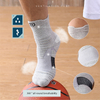 Men's Soccer Socks with Grip, Non Slip Anti Slip Athletic Socks with Cushion Pads for 
