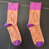 small batch orders Wave Stripes Cotton Socks women Solid Color Ankle Boot Styling Harajuku Christmas Girlfriend Gift Pink 