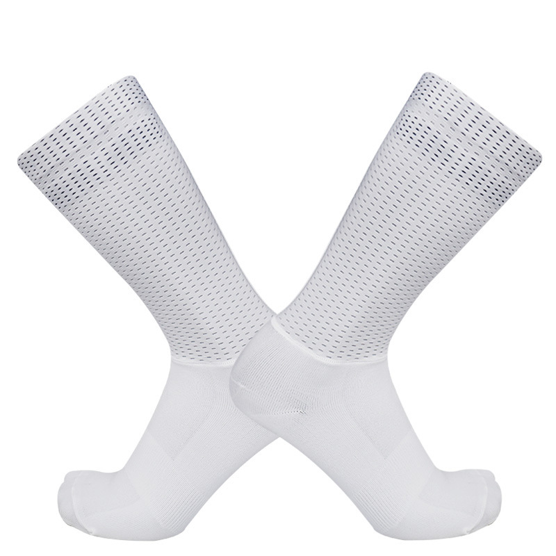 Global Supplier New Bike Summer Aero Cycling Socks Silica Gel Non slip Breathable Pro Racing Sports Socks women 