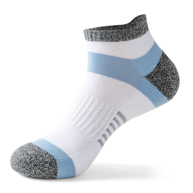 Sports Socks Basketball Towel Socks Men's Socks Socks Shock Absorbing Terry Cotton Sweat Absorbing Running Breathable 