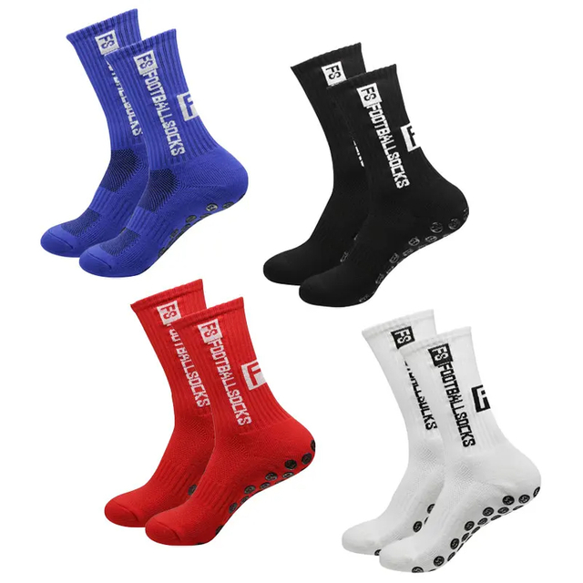  Soccer Socks Sports Grip Socks Anti slip Basketball Socks Spot Rubber Non Slip Soft Cotton Soccer 