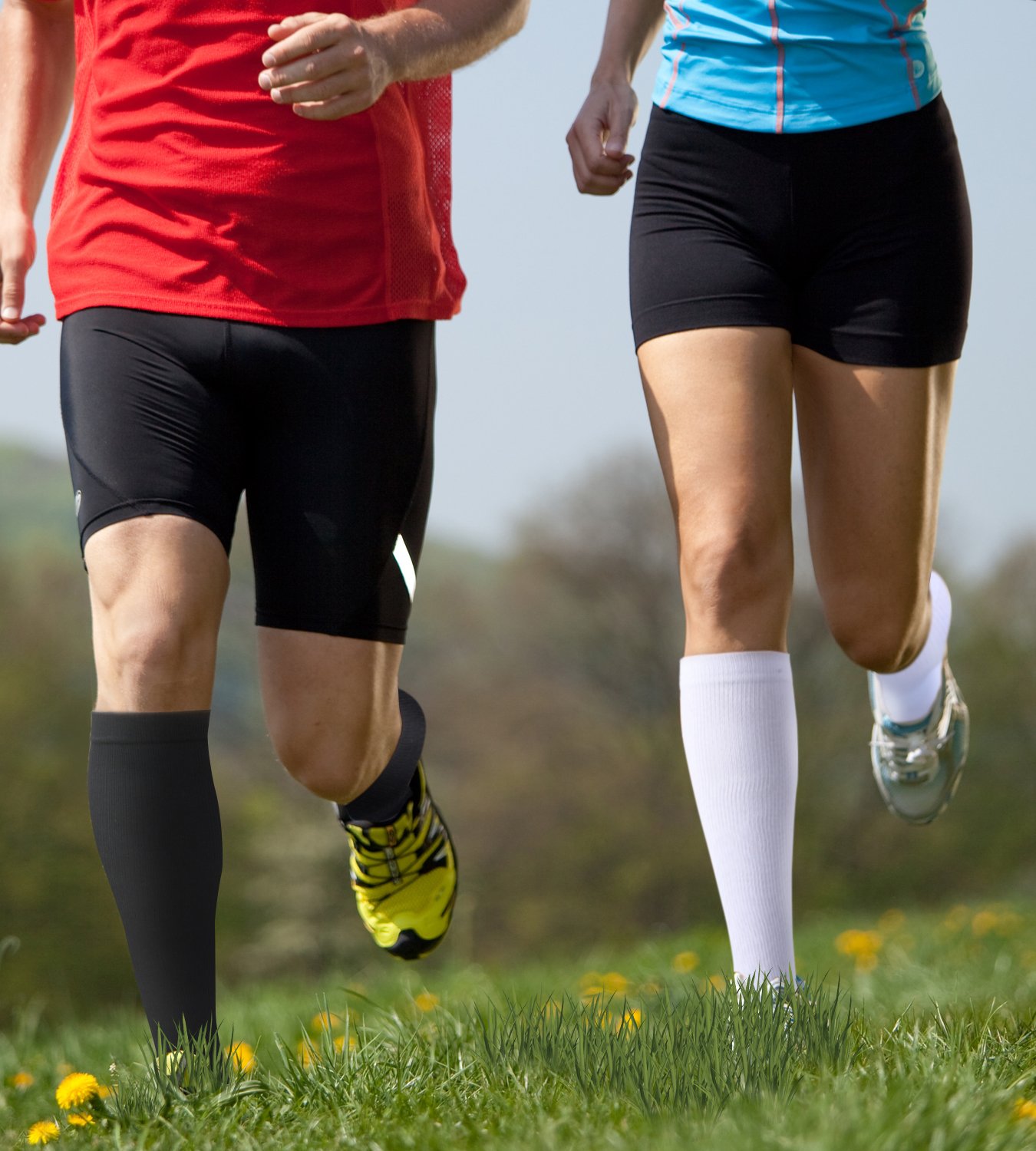 long-term collaboration Cycling Compression Stockings Flying Pregnancy Swelling Sports Socks And women Hiking Running 