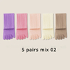 value for money or women Sports Toe Socks with Separate Fingers High Tube Five Finger Cotton Crew Socks Yoga High 