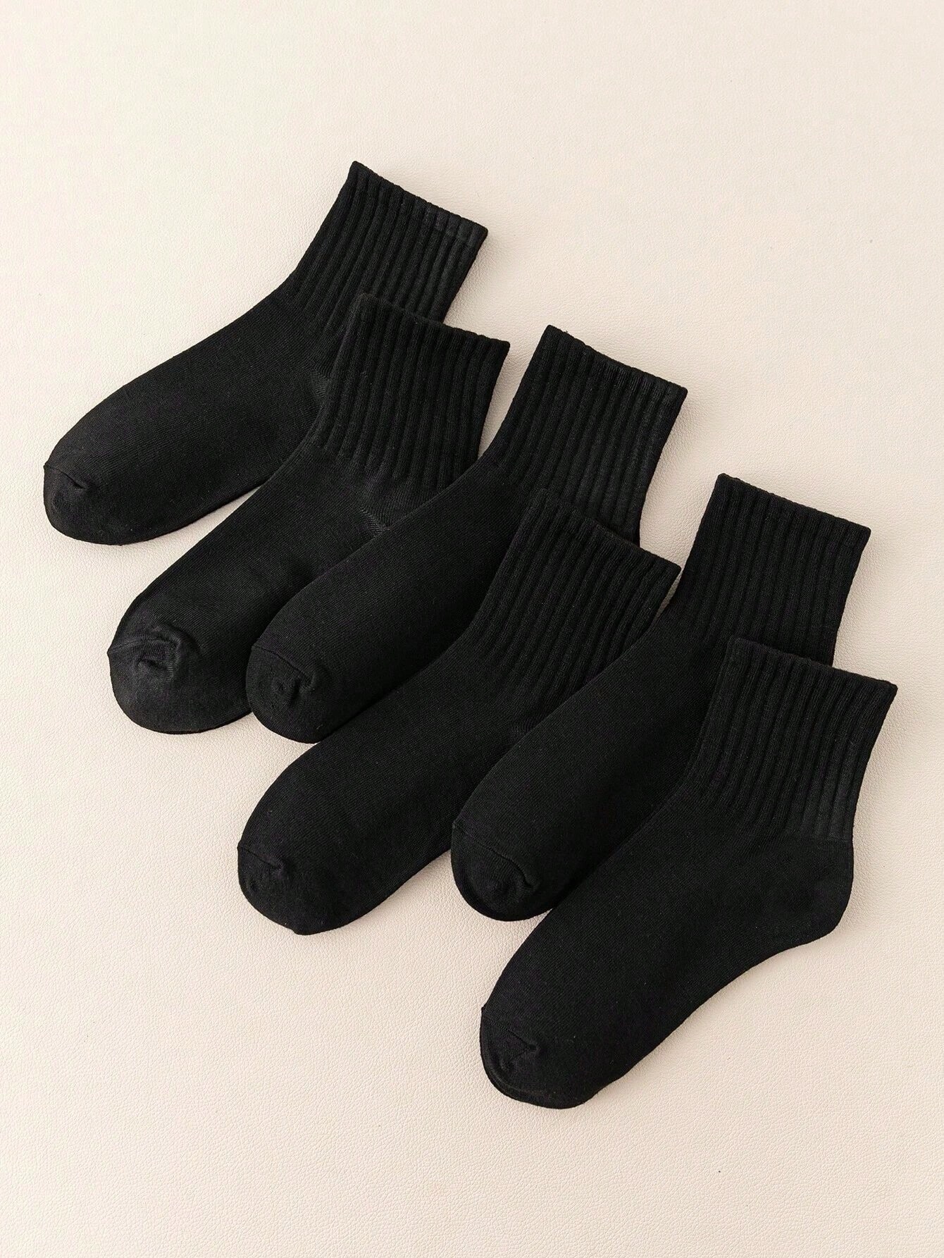 New Product Unisex Casual Socks Solid Fashion Versatile Socks Breathable Comfy Crew Sock Casual Sports Socks For 