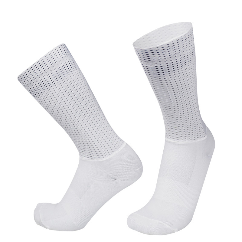 affordable price Summer Pro Bike Cycling Socks women Seamless Silica Gel Non slip Sports Socks Breathable Mesh Racing Car 