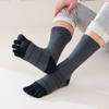 bulk buying Man Finger Socks Long Compression Sweat Absorbing Fitness Marathon Hiking Outdoor Basketball Calf Toe Sport 