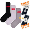 Manufacturers Design Your Own Logo Custom Sock Sports Crew Sock Knitted Cotton Men Socks