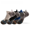 Wholesale High Quality Terry Crew Cotton Non-Slip Ankle Sock Casual Custom Basketball Socks Short Socks for Men