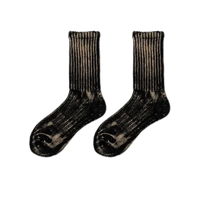 Wholesale Different Colours Cotton Crew Sports Men Streetwear Fashion New Style Breathable Comfortable Custom Tie Dye Socks