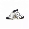 High Quality Classical White Men Women Plaid Crew Socks Wholesale Socks