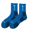 2024 Jacquard Embroidered Socks Customized Cross Border Men′s and Women′s Trendy Sports MID Length Cotton Socks Customized Logo Text