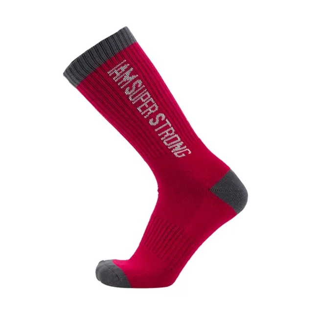 Unisex Custom Fashion Casual Women Men Cotton Wholesale High Elastic Crew Socks