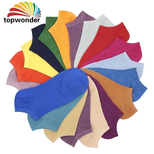 Customize All Colors of Basic Sock Summer Sock Boat Sock at Very Low Price and High Quality