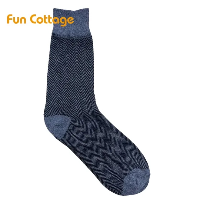 Customized Socks Embroidery Custom Men Crew Cotton
