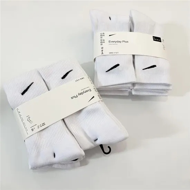 Nk Sock Custom Logo Wholesale Cotton Sock Sport Football Sock Women Men Sock