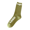 2024 Design Your Logo Fitness Crew Socks for Men Women Customized Sporty Socks for Summer Autumn