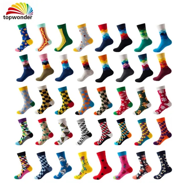 Wholesale and Customize All Sorts of Christmas Sock Knee High Sock Geometric Figure Sock Diamond Sock Dress Sock Crew Sock in Many Designs