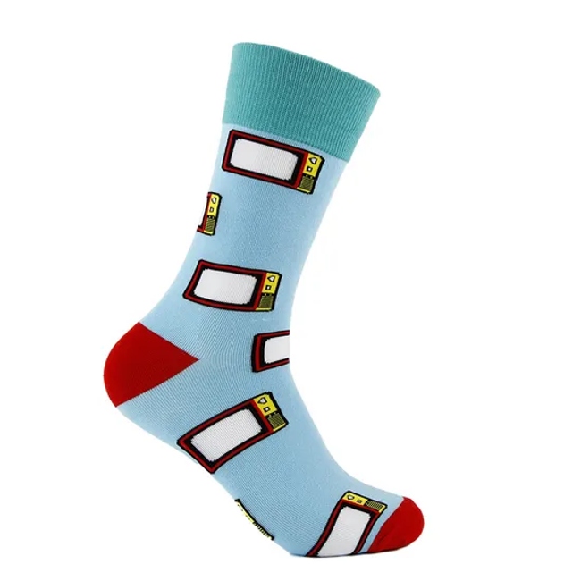 Unisex Women Men Fashion Wholsale Cotton Polyester Daily Crew Socks