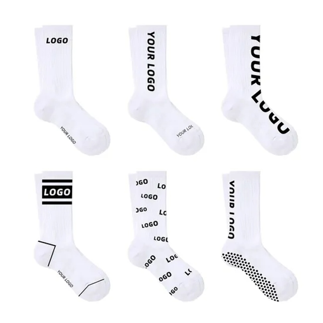 Custom Design High Quality Breathable Comfortable Cotton Crew Socks for Men