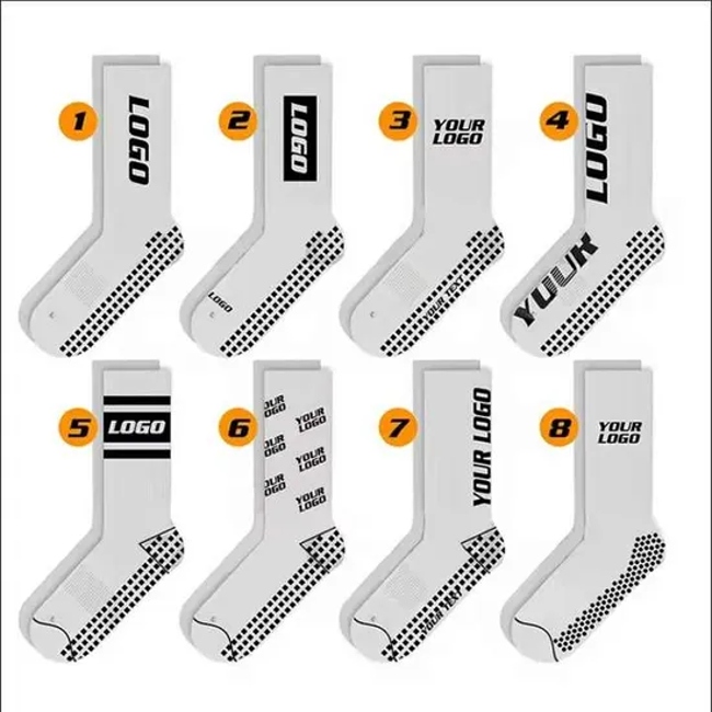 Quality Crew Fashion Grip Embroidery Women Compression Logo Print Men′s Designer Sport Custom Socks