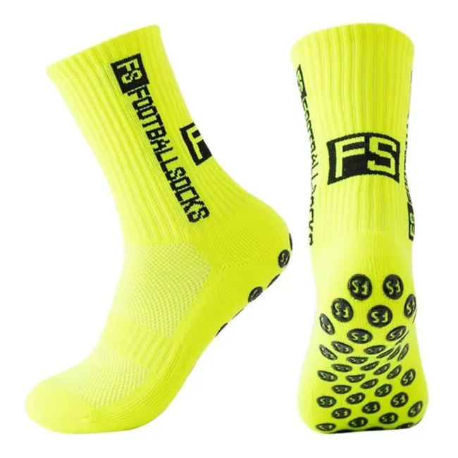 Men’ S Anti - Slip Football Socks with 13 Color Options Perfect for Football Training & All Genders