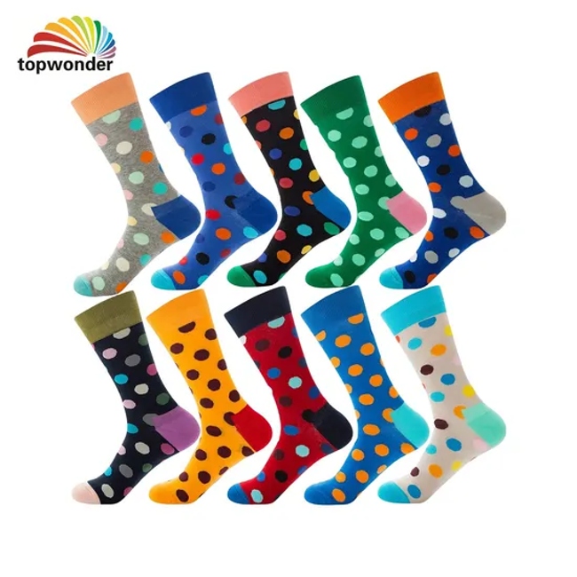 Wholesale and Customize All Designs of Fashion Sock Crew Sock Knee High Sock for Men Women and Kids