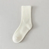 Winter Casual Plain Terry Socks Men Unisex Thick Combed Cotton Crew Socks