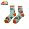 Wholesale and Customize Fashion Sock Cartoon Sock Crew Sock in All Designs for Women Men and Kids