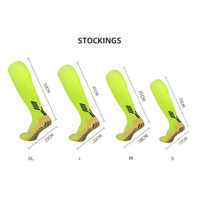 Socks Professional Football Socks Men′s Long Tube DOT Socks Towel Bottom Sports Anti-Slip Socks Absorbent High Tube Socks Manufacturers Wholesale