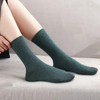 Unisex Custom Women Men Wholesale Cotton Twisted Flower Crew Socks