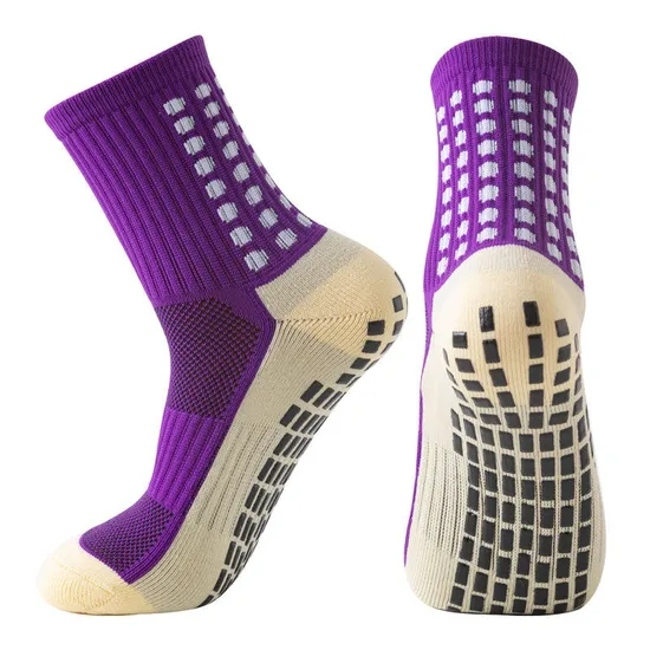 Comfortable Anti Slip Sports Custom Antideslizantes Futbol Grip Soccer Socks