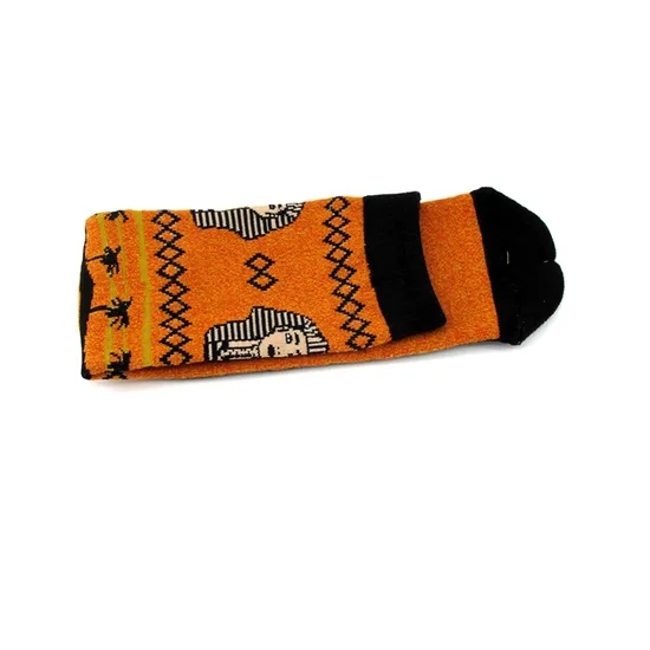 Wholesale Custom Logo High Quality Colorful Funny Crew Cotton Men Socks