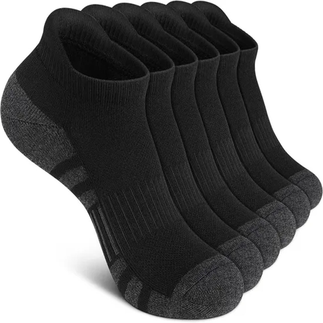 Mens Crew Cushion Socks Work Athletic Running Socks Casual Breathable Socks for Men, Sock