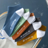White Grey Black School Socks Uniform Manufacturers Polyester Socks Unisex Socks Wholesale of Sports Anti-Odor Shallow-Mouth All-Season Boat Socks for Men