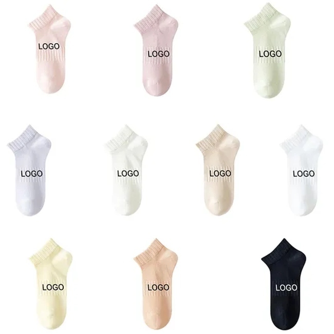 Business Thin Crew Ankle Socks Men and Women Cotton Spring and Summer Warm Socks Solid Color Ankle Socks for Man and Woman