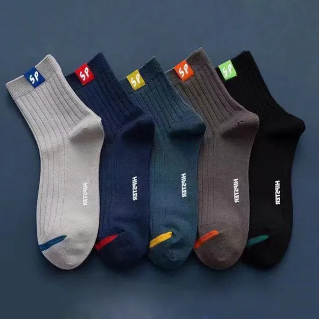 Affordable Breathable Crew Socks for Men - Spring Collection