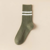 High Quality Male Unisex Black White Grey Wool Hemp Bamboo Fibre Custom Design Boot Pride Man Business Dress Work MID Crew Socks