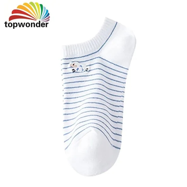 Customize All Designs of Fashion Sock Summer Sock Stripe Sock Boat Sock in Many Colors, Sizes and Material