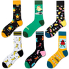 Fashion Sports Socks Men′ S Cotton Custom Socks Cartoon Crew Regular Male Sports Socks