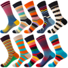 Make Your Own Custom Logo 100% Cotton Chaussette Business Men Crew Happy Funny Crazied Colorful Socks for Men