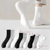 Summer Custom Logo Breathable Business Socks Wholesale Fashion Men Plain Crew Classic Bamboo Socks