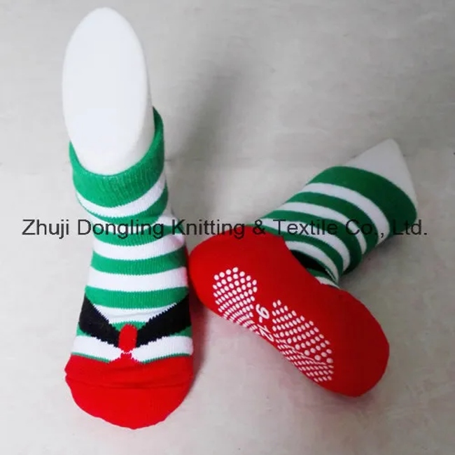 % Cotton and Slipper Childrden Baby Socks