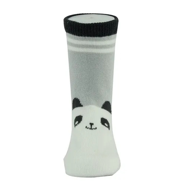 Baby Kids Unisex Panda Pattern Cotton Jacquard Wholesale Socks