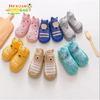 Sock Shoes Baby Boy Rubber Sole Summer Skidders Infant Toddler Breathable New Kids Cotton Sock Shoes